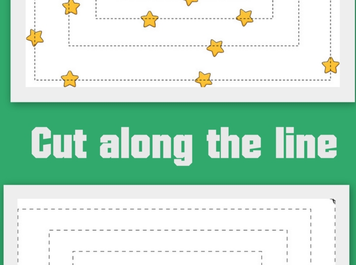 Wycinanki po śladzie świąteczne (pdf i jpg -a4)