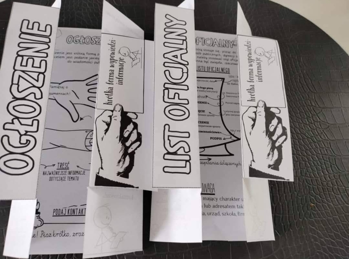 Krótkie formy wypowiedzi - zaproszenie, ogłoszenie. dedykacja, list prywatny , list oficjalny