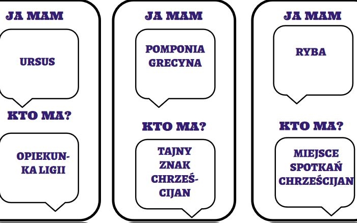 "Quo vadis" gra "Ja mam... kto ma..."