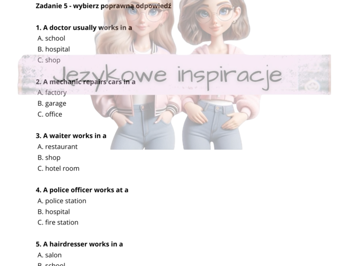 WORK E8 – cały dział PRACA ogarnięty pod egzamin ósmoklasisty!