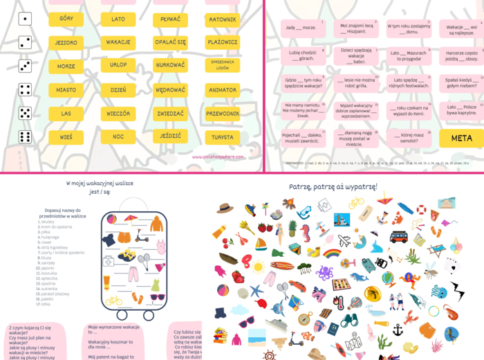 WAKACYJNE GRY I ZABAWY