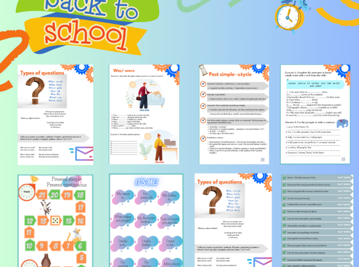 Zestaw 6 gramatycznych ebooków