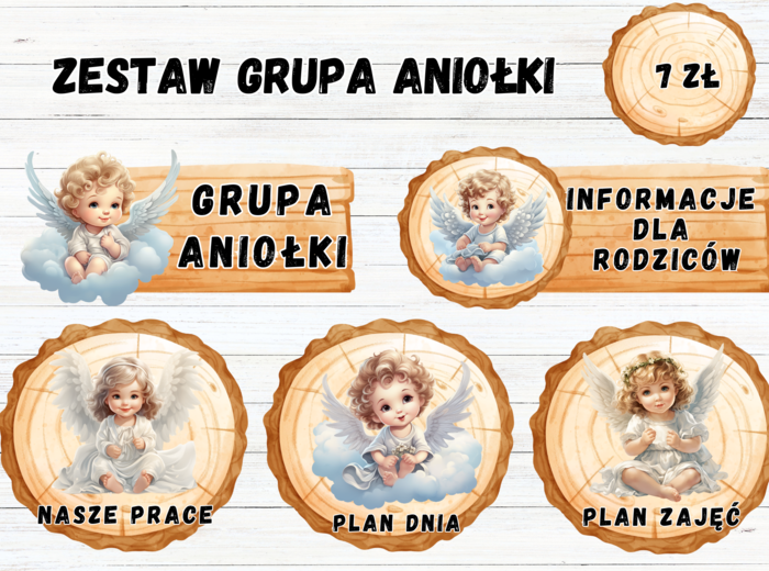 ZESTAW GRUPA ANIOŁKI