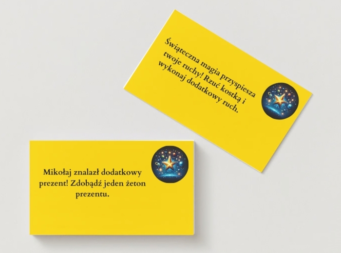 Gra planszowa - rodzinne święta – wyścig po prezenty