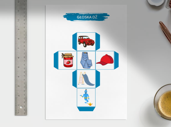 LOGOPEDIA KOSTKI LOGOPEDYCZNE SZEREG SZUMIĄCY