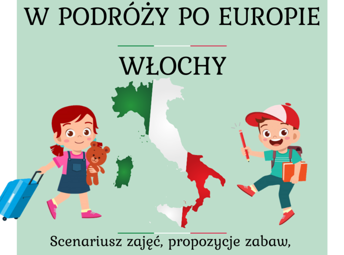 W podroży po Europie - Włochy - pakiet dla przedszkolaka