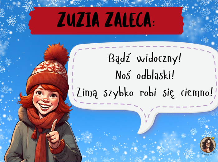 Gazetka "Bezpieczne ferie".