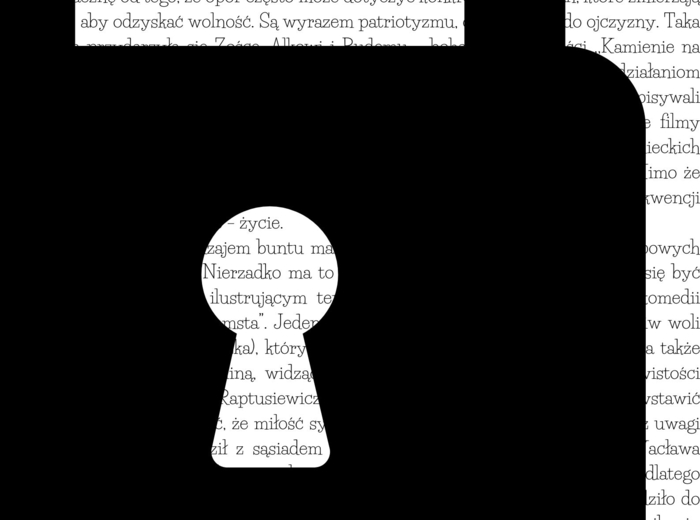 Rozprawka dotycząca buntu! Do wydruku i pracy na lekcji. HIT! Trening przed egzaminem!