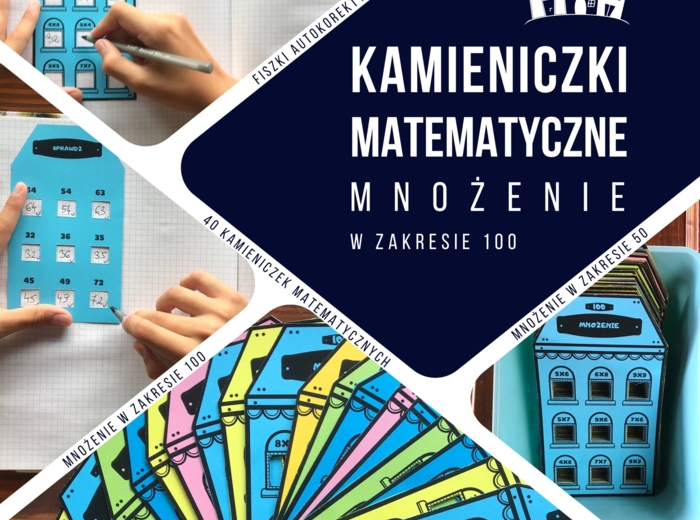 Kamieniczki matematyczne - mnożenie w zakresie 100