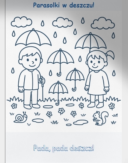 Zeszyt Zadań "W deszczowy dzień"