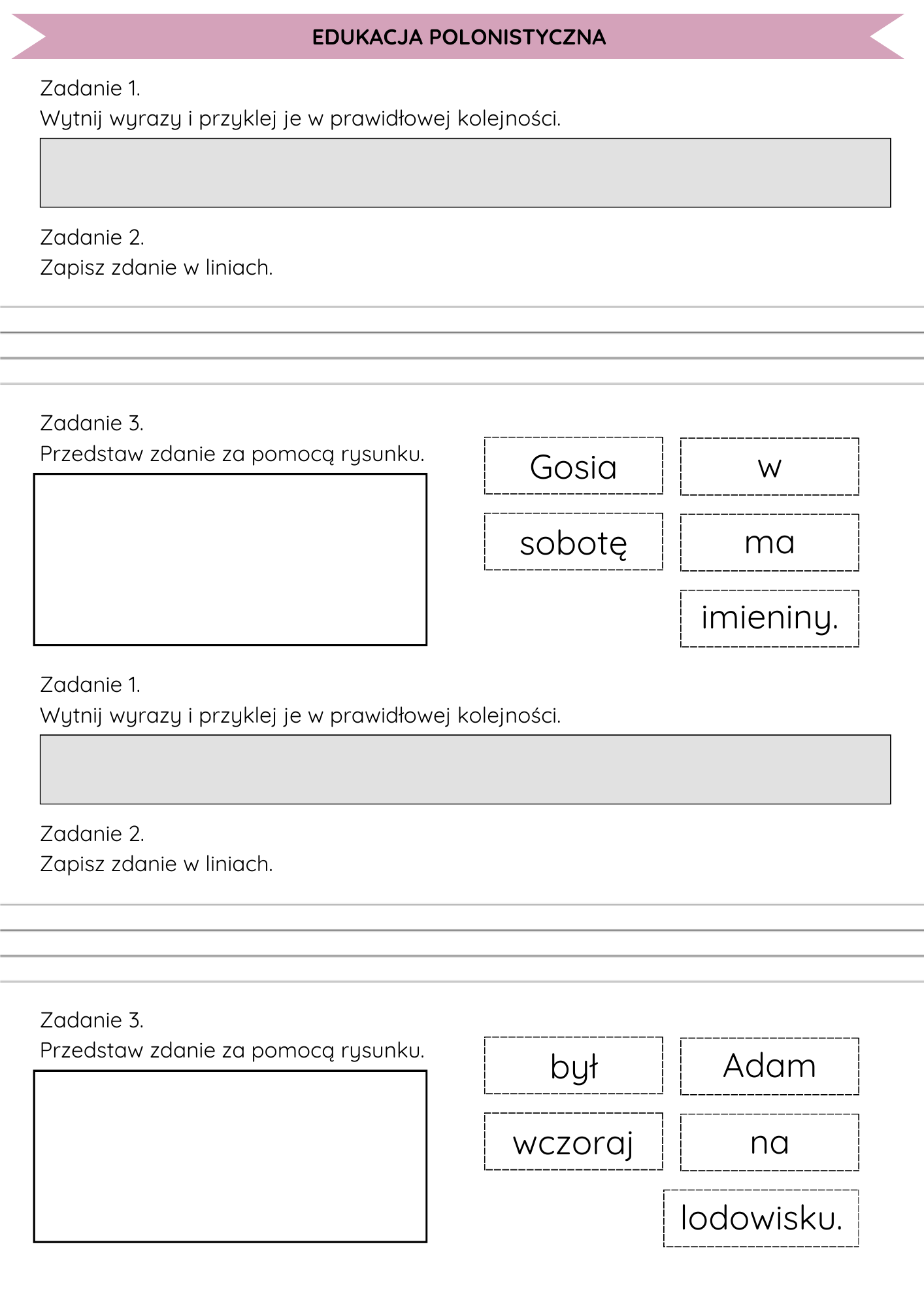 Edukacja Polonistyczna Tworzenie Zda ZlotyNauczyciel pl Edukacja Polonistyczna Tworzenie Zda ZlotyNauczyciel pl