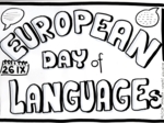 napis na gazetkę EUROPEAN DAY of LANGUAGES