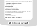 Have got - ćwiczenia gramatyczne (Gramatyka dla klasy IV - rozdział 4)