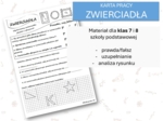 Fizyka 7 i 8. Karta pracy. ZWIERCIADŁA. Optyka.