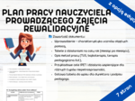 PLAN PRACY NAUCZYCIELA PROWADZĄCEGO ZAJĘCIA REWALIDACYJNE