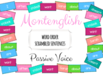 Rozsypanki wyrazowe Scrambled Sentences: Passive Voice