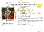 Czasy stanisławowskie - klasa 4