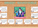 📚✨ Gazetka na Dzień Nauczyciela – 37 stron A4|Duży plakatat w zestawie| 9 planszy z życzeniami ✨📚