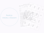 Reakcja metalu z kwasem - karta pracy