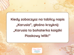 Test na uważność do lektury "Piaskowy Wilk"