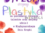 Dyplomy Międzynarodowy Dzień Kropki