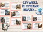 Czy wiesz, że czytanie książek ... - gazetka