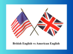British English vs American English - różnice (ćwiczenia)