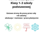 KALENDARZ KLASOWY DO DRUKU – EDUKACJA WCZESNOSZKOLNA kl. 1-3