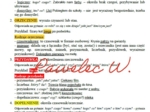CZĘŚCI ZDANIA: podmiot, orzeczenie, dopełnienie, przydawka, okolicznik - plakat, notatka z wyjaśnieniem i przykładami