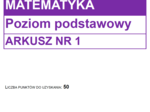 Arkusz próbny z matematyki nr 1