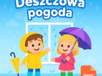Karty pracy „Deszczowa pogoda”
