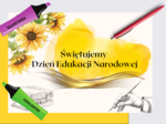 Dzień Edukacji Narodowej- piękne grafiki na gazetkę