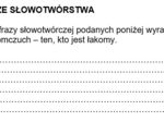 Ćwiczenia gramatyczne (składnia, słowotwórstwo, fleksja, frazeologia, leksyka) - na zastępstwo