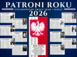 PATRONI ROKU 2026 - Ustanowieni przez Sejm i Senat
