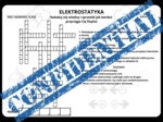Elektrostatyka - krzyżówka
