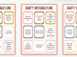 Karty integracyjne z pytaniami