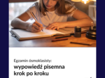 Egzamin ósmoklasisty: wypowiedź pisemna krok po kroku - pomysły i karty pracy dla nauczycieli