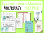 Zestaw Egzamin Ósmoklasisty  - Vocabulary Mega Pack 