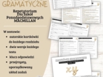 KARTKÓWKI GRAMATYCZNE – Repetytorium dla szkół ponadpodstawowych (MACMILLAN)