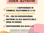 EUROPEJSKI DZIEŃ JĘZYKÓW OBCYCH, DZIEŃ JĘZYKÓW OBCYCH MATERIAŁY, CIEKAWOSTKI, TELETURNIEJ 1 Z 10,