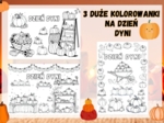 Giga kolorowanki na dzień dyni