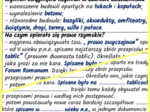 Osiągnięcia Rzymian – notatki i karta pracy + bonus