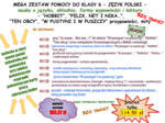 Zestaw do klasy 6 - język polski 