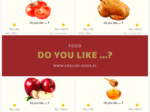 Prezentacja Do you like ... ? - food