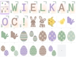 Wielkanoc - GIRLANDA + dekoracja