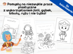 Pomysły na niezwykłe prace plastyczne z wykorzystaniem folii, gąbek, bibuły, ryżu i nie tylko!