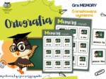 Memory. Ortografia. Ó kreskowane wymienne. Trudności ortograficzne, Gra