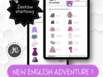 New English Adventure 1 - Unit 7 My Clothes - 2 karty pracy