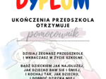Dyplom ukończenia przedszkola