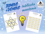 TRIMINO i DOMINO matematyczne - TABLICZKA MNOŻENIA